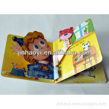 die cut hardcover book with case bound publisher